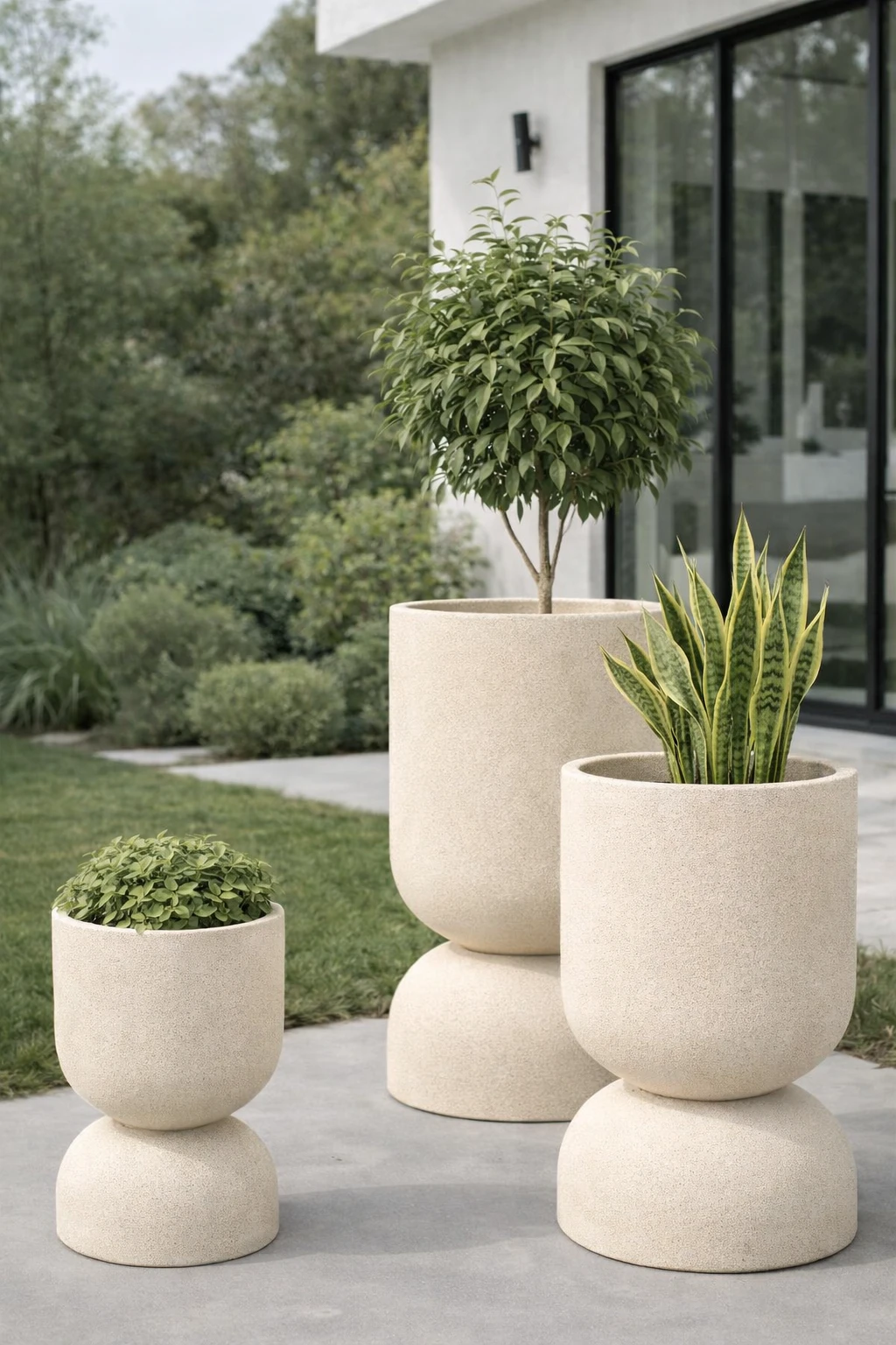 مزهرية ساعة رملية